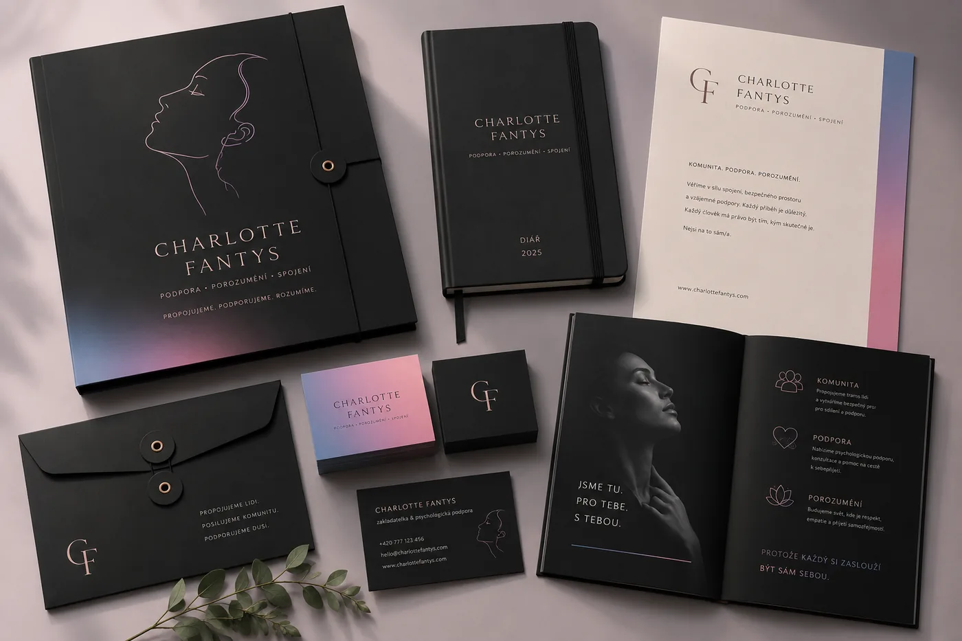 Forma — print & brand materials